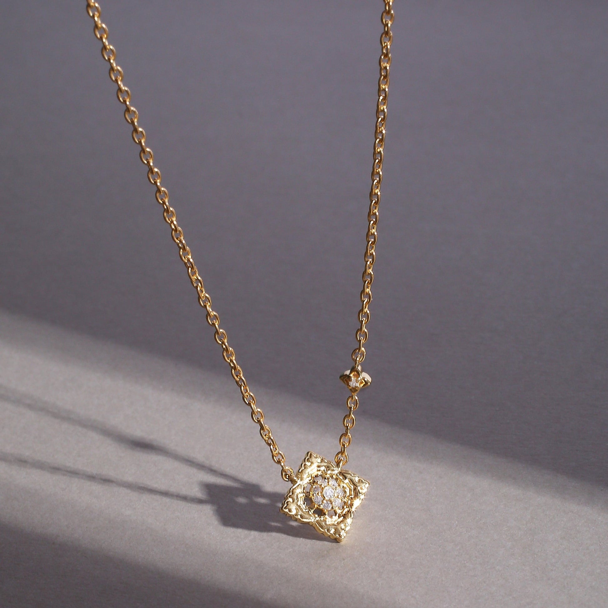 Ajrakh Soleil Pendant