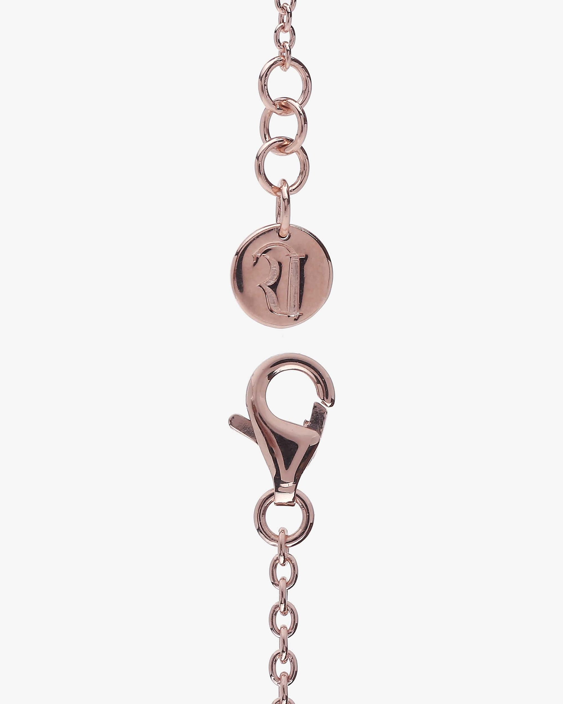 Ajrakh Rosé Pendant