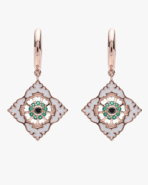 Ajrakh Rosé Earrings