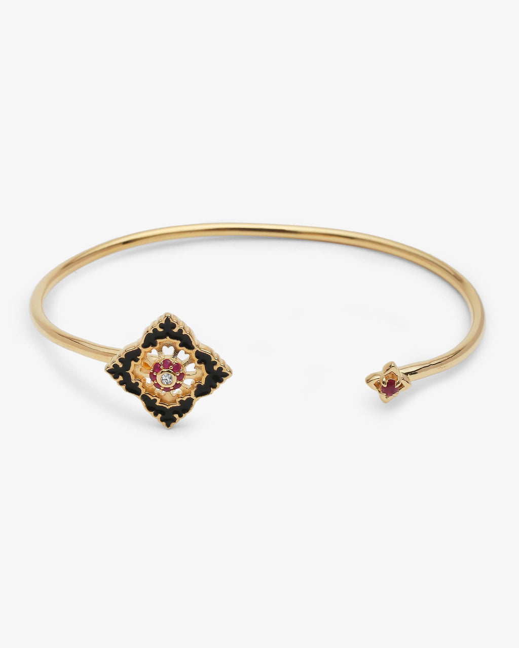Ajrakh Noir Bangle