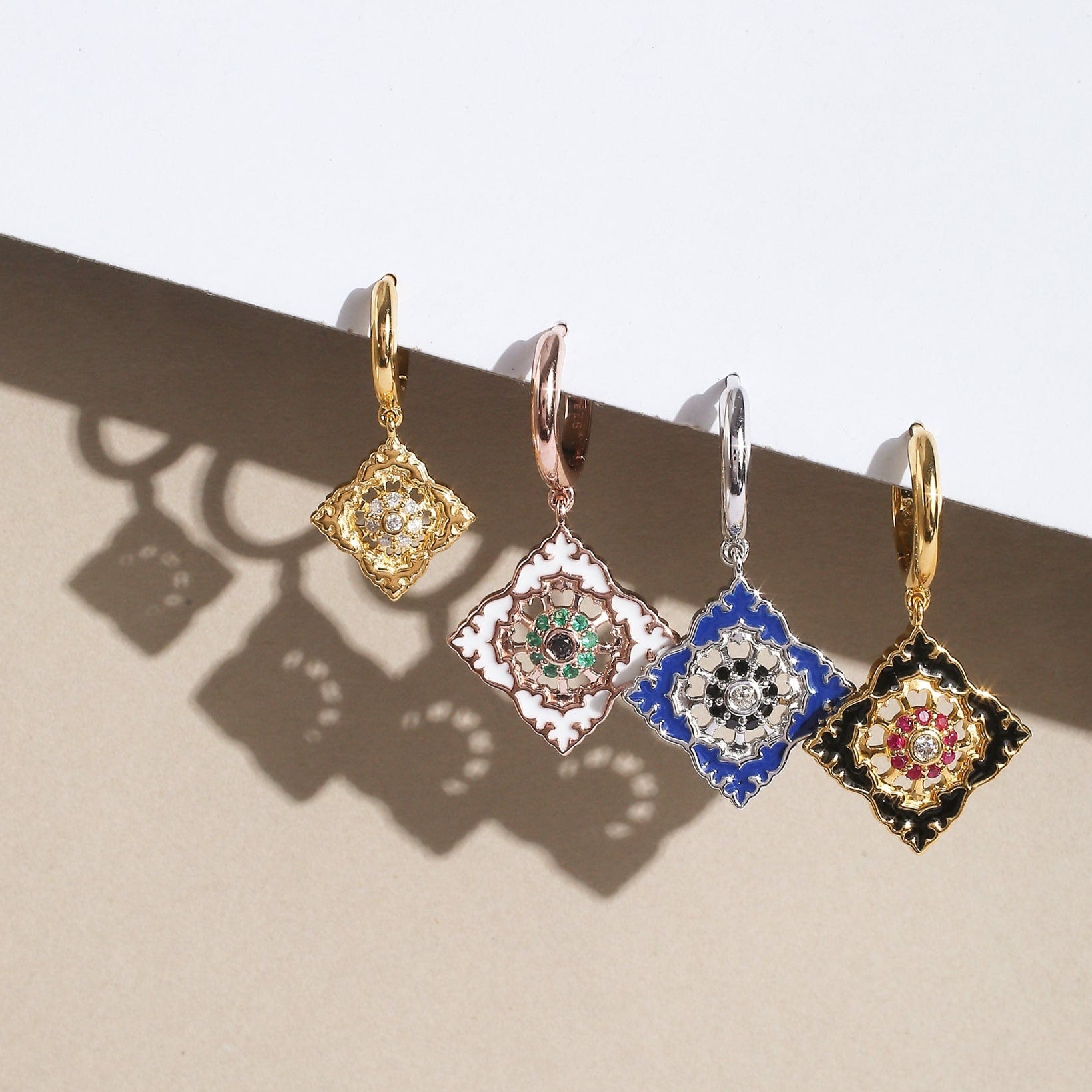 Ajrakh Soleil Earrings