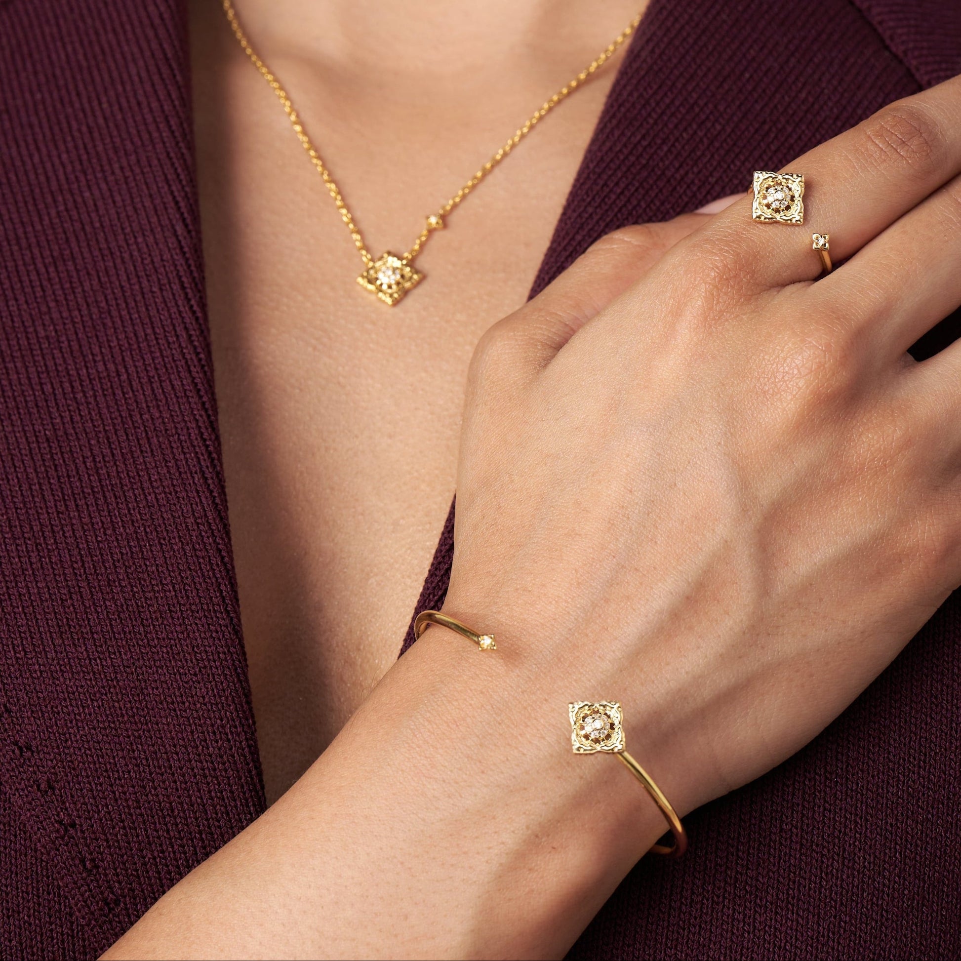 Ajrakh Soleil Bangle